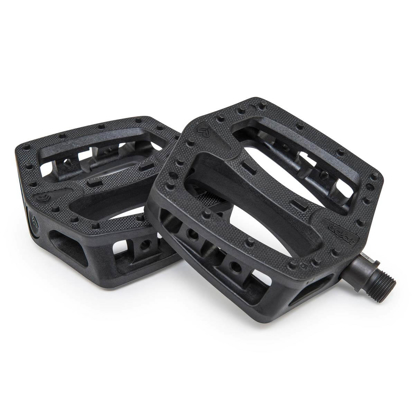 ECLAT BMX PLAZA PEDAL NYLON/FIBREGLAS 9/16" BLACK 9/16"