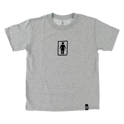 GIRL OG T-SHIRT ATHLETIC HEATHER GREY L
