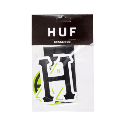 HUF CORE LOGO STICKER SET MULTI UNI