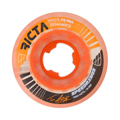 RICTA ASTA SPEEDRINGS CLEAR ORANGE SLIM 95A 53MM 53MM