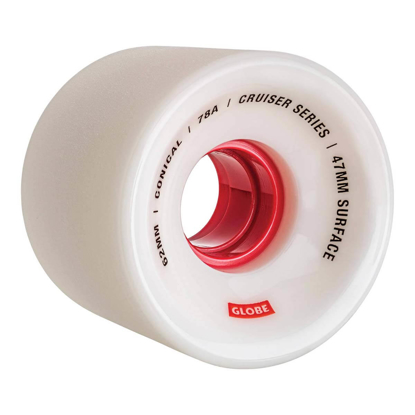 GLOBE CONICAL CRUISER 62MM WHITE/RED/62 62MM