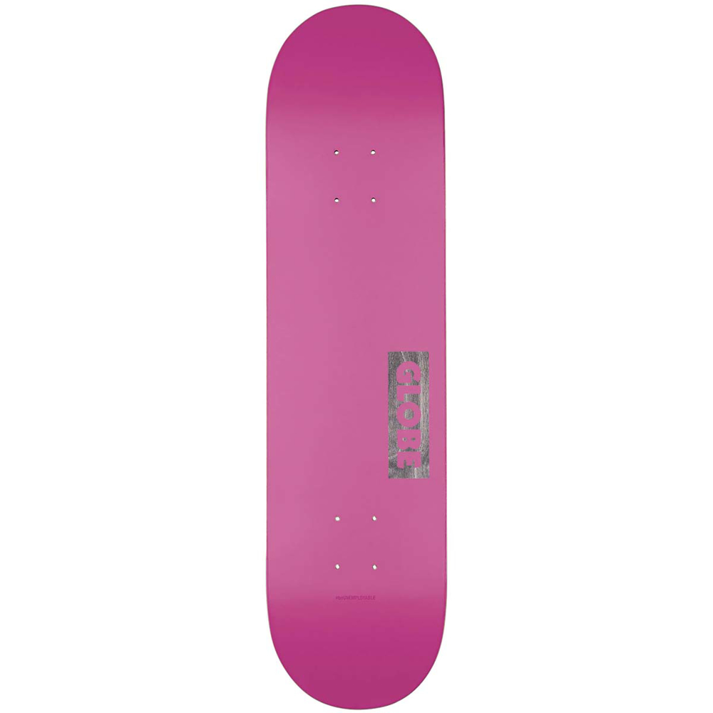 GLOBE GOODSTOCK 8.25" DECK NEON PURPLE 8.25"