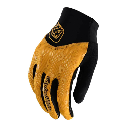 TROY LEE DESIGNS WOMENS ACE 2.0 GLOVE PANTHER HONEY S