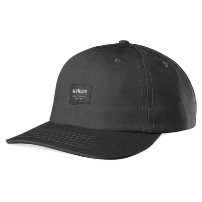 ETNIES FAKIE STRAPBACK HAT BLACK UNI