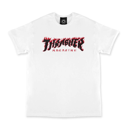 THRASHER MAGAZINE POSSESSED LOGO T-SHIRT WHITE M