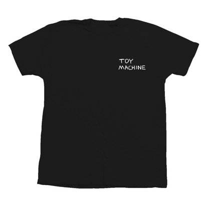 TOY MACHINE ALL HAIL 2020 T-SHIRT BLACK L