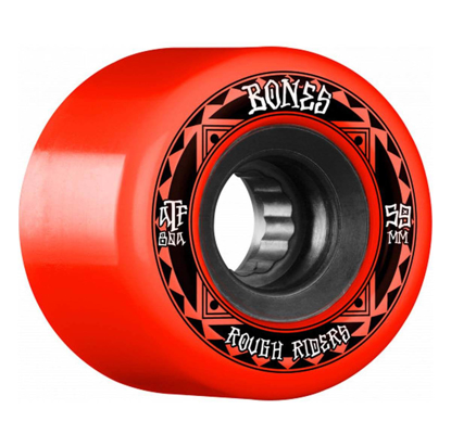 BONES ROUGH RIDER RUNNERS 59MM RED 59MM