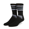 HUF CENTER FIELD SOCK BLACK UNI