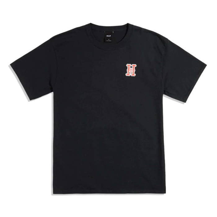 HUF HIGH POINT T-SHIRT BLACK M