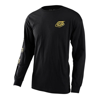 TROY LEE DESIGNS STAMP LONG SLEEVE TEE BLACK L
