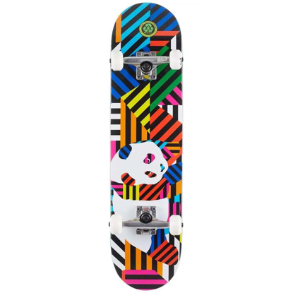 ENJOI PANDA STRIPES RESIN SOFT WHEELS 7.75" COMPLETE MULTI 7.75"