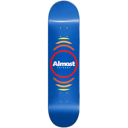 ALMOST REFLEX HYBRID 8.0" DECK BLUE 8.0"