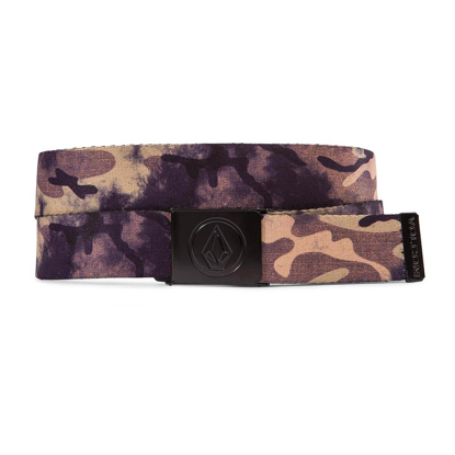 VOLCOM CIRCLE WEB BELT COVERT GREEN UNI