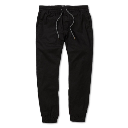 VOLCOM FRICKIN SLIM JOGGER SWEATPANTS BLACK S