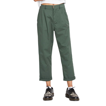 VOLCOM FROCHICKIE TROUSER DARK PINE 29X26