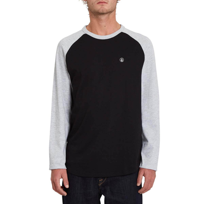 VOLCOM PEN LONGSLEEVE HEATHER GREY S