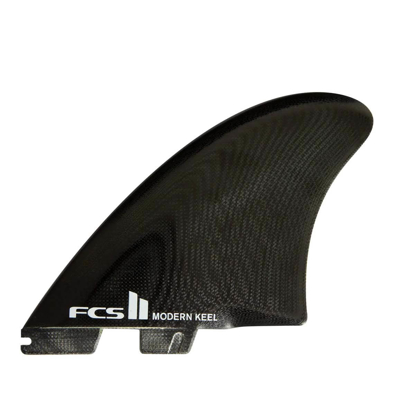 FCS FCS II MODERN KEEL PG TWIN FINS BLACK UNI