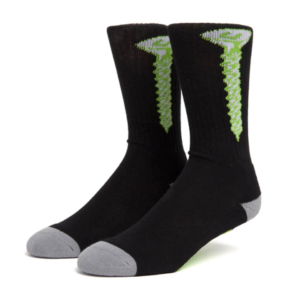 HUF HARDWARE SOCKS BLACK UNI