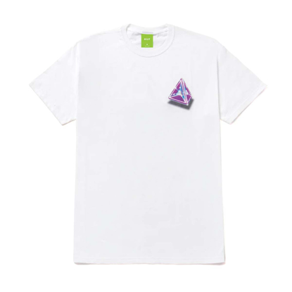 HUF TESSERACT TRIPLE TRIANGLE T-SHIRT WHITE L