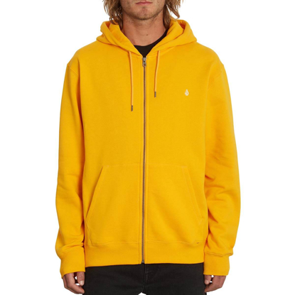 VOLCOM SINGLE STONE ZIP HOODIE SUNBURST S
