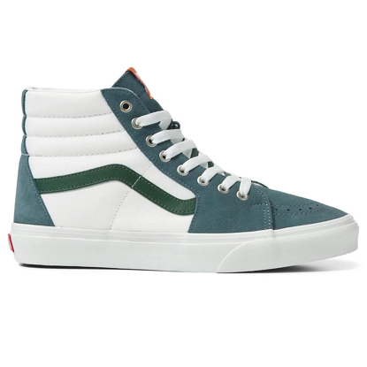 VANS SK8-HI VARSITY CANVAS BLUE/GREEN 36