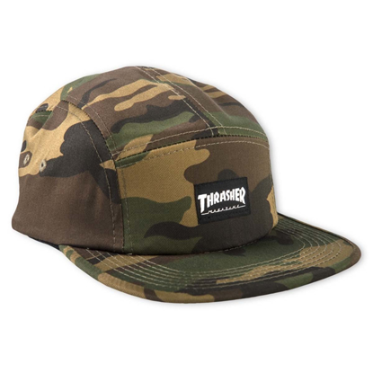 THRASHER MAGAZINE THRASHER 5 PANEL HAT CAMO UNI