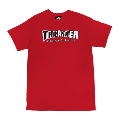 THRASHER MAGAZINE BAKER X THRASHER T-SHIRT RED S