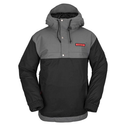 VOLCOM LONGO PULLOVER JACKET BLACK M