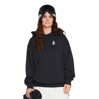 VOLCOM MELANCON PULLOVER HOODIE W BLACK S