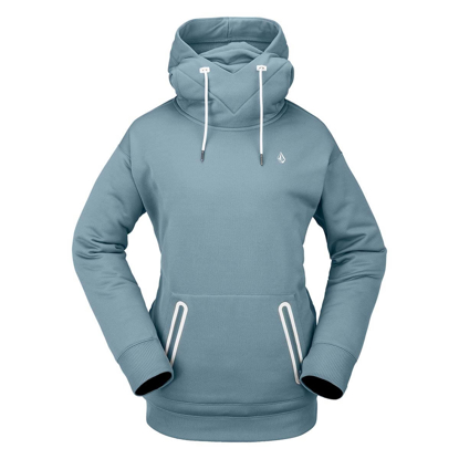 VOLCOM SPRING SHRED HOODY W GREEN ASH XS