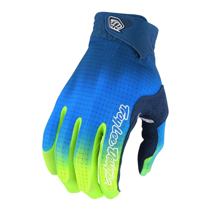 TROY LEE DESIGNS AIR GLOVE JET FUEL NAVY / YELLOW M
