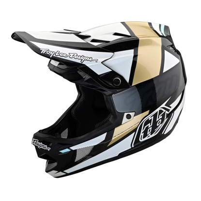 TROY LEE DESIGNS D4 CARBON HELMET TEAM GOLD M