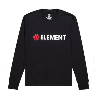 ELEMENT BLAZIN LONGSLEEVE FLINT BLACK M