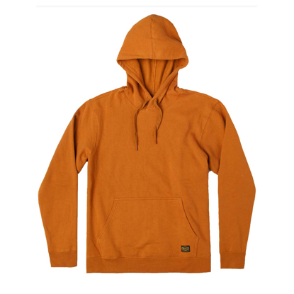 RVCA AMERICANA PULLOVER HOODIE CAMEL L