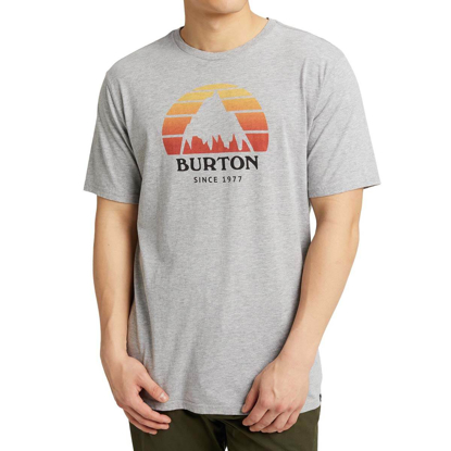 BURTON UNDERHILL T-SHIRT GRAY HEATHER M