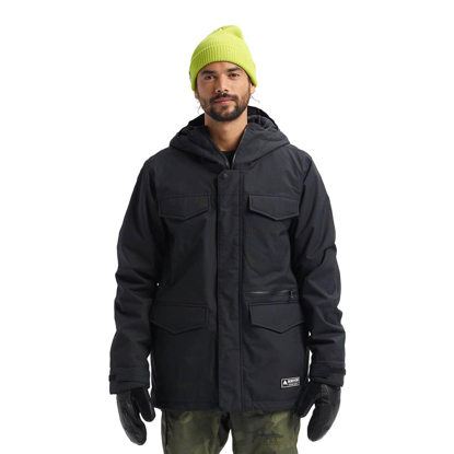 BURTON COVERT JACKET TRUE BLACK M