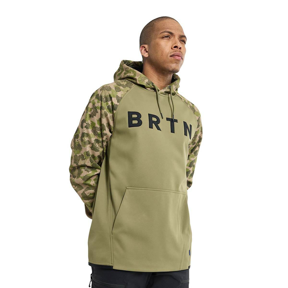 Men's burton crown bonded pullover hoodie on sale