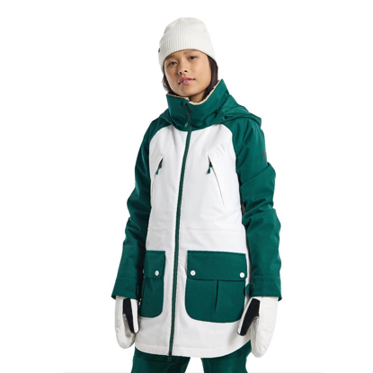 BURTON PROWESS W JACKET BOTANICAL GARDEN/STOUT WHITE M