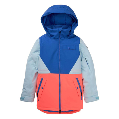 BURTON KHIONE KID JACKET AMPERO BLUE/BALLADE BLUE/TETRA ORANGE M