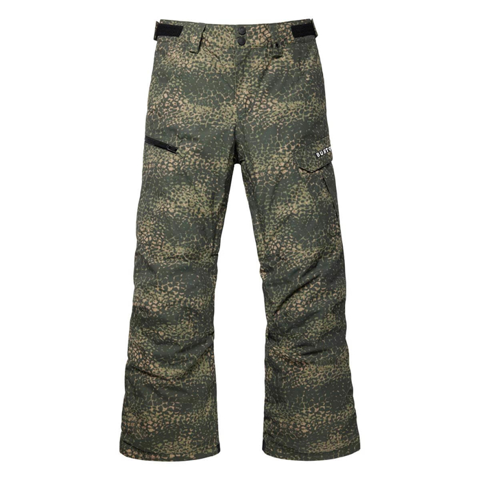 BURTON EXILE CARGO KID PANTS COBRA CAMO L