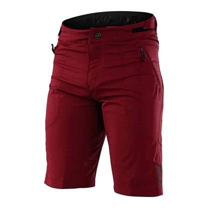 TROY LEE DESIGNS SKYLINE SHORT SHELL WINE 30