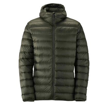 JONES REUP DOWN PUFFY HOODY PINE GREEN M