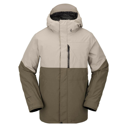 VOLCOM L INS GORE-TEX JACKET DARK KHAKI S