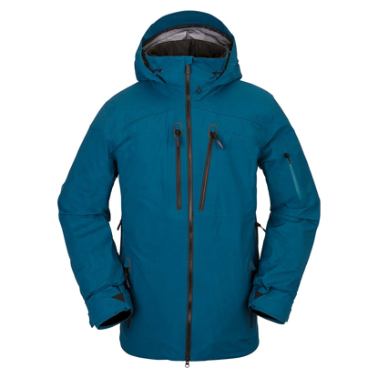 VOLCOM GUCH STRETCH GORE-TEX JACKET SLATE BLUE M