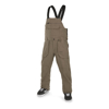 VOLCOM ROAN BIB OVERALL PANTS DARK TEAK S
