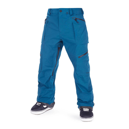 VOLCOM GUCH STRETCH GORE PANTS SLATE BLUE S