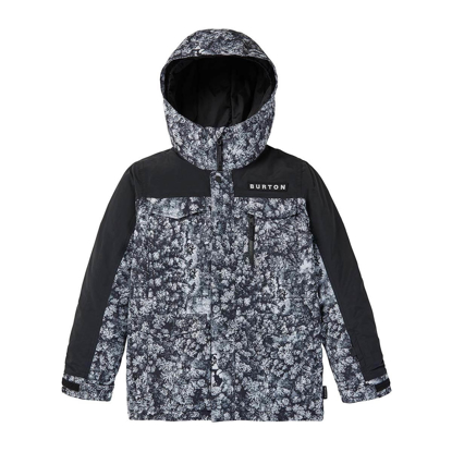 BURTON COVERT KID JACKET AERIAL PINES/TRUE BLACK L