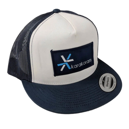 KARAKORAM PATCH TRUCKER NAVY/WHITE UNI