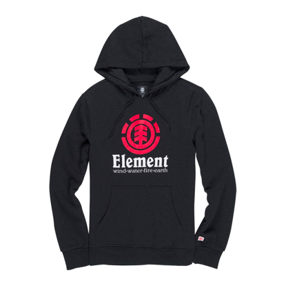 ELEMENT VERTICAL PULLOVER HOODIE FLINT BLACK XL