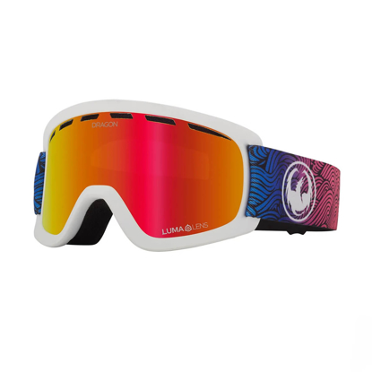 DRAGON LIL D BASE ION KID GOGGLES CURLY/LUMALENS RED ION UNI